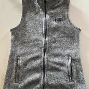 Patagonia Gray Fleece Vest